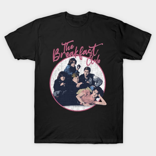 The Breakfast Club - DISTRESSED T-Shirt by StayTruePonyboy